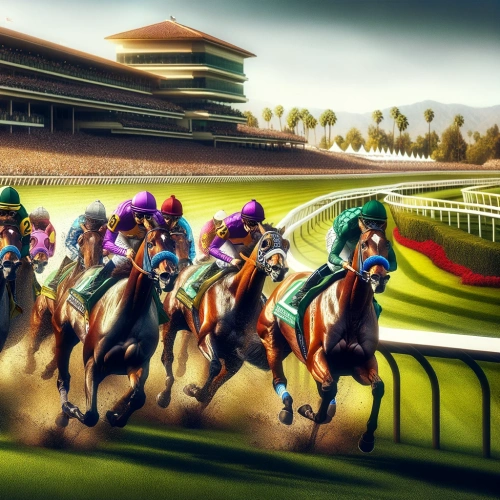 Breeders Cup pictorial race