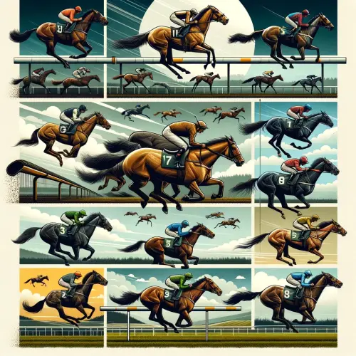 Illustration of different types of races to bet on from an offshore operator